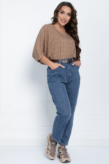 Джинсы Свобода стиля (синие) Б11515