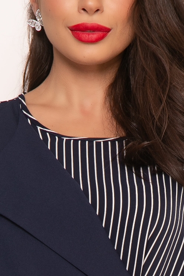 Платье "Фантазия" (полоска) П4148