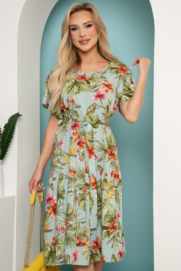 Платье "Фантазия" (тропический сад) П3737