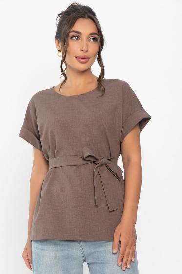 Блуза Фортуна (капучино) Б13909-19М