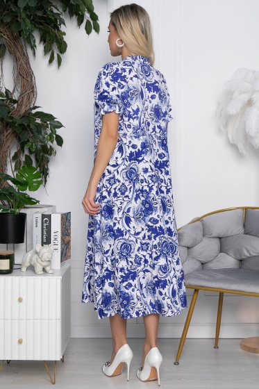 Платье "Круиз" (синее) П10267