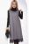 Сарафан из экокожи "Бригитта" (грей) П8101 Сарафан из экокожи "Бригитта" (грей) П8101