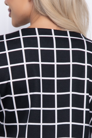 Платье "Амира" П7214 (Блэк)