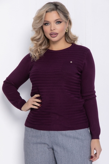 Джемпер Регина (сливовый) Б12302-20