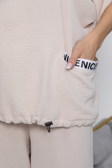 Костюм Сто баллов (молочный) К10184