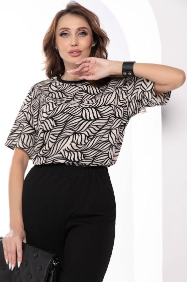 Костюм "Шаисса" (беж/черный) К8344