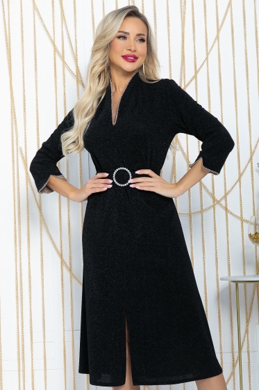 Платье Дарьяна НЬЮ (черное золото) П11754