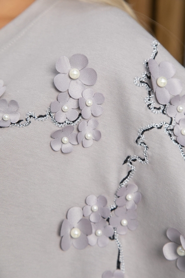 Блуза Мисти (серая) Б13163-20М