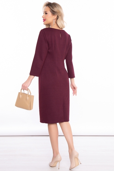Платье "Сандрин" (глинтвейн) П3232