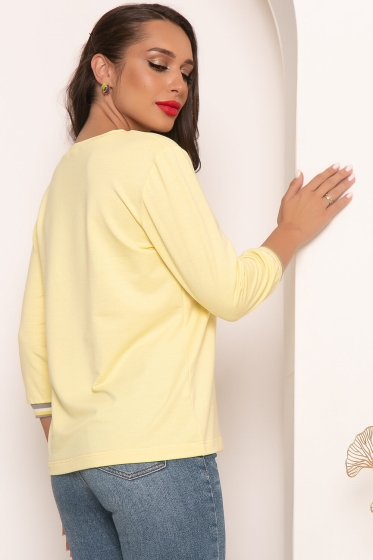 Джемпер "Фэшн стайл" (желтый) Б4188
