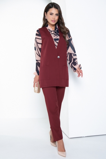 Костюм "Холли" (ягодный мусс) К2533