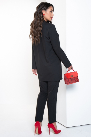 Костюм "Деловой шарм" (черный) К2527