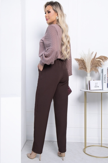 Брюки "Твой день" Б7220 (шоколад)