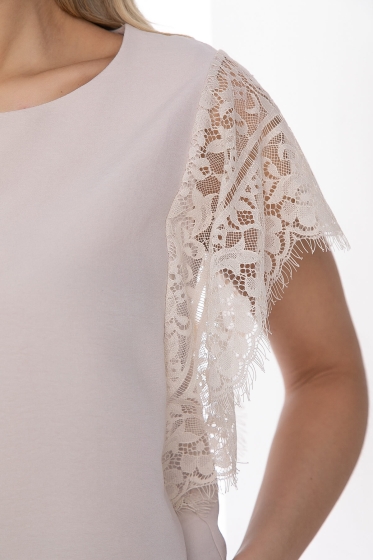 Костюм "Мадина" (беж/коричневый) К9042