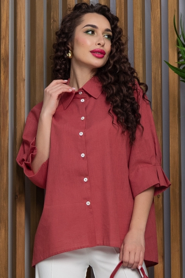 Блуза Ясмина (терракот) Б13305-5М