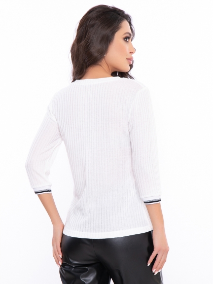 Джемпер "Фэшн стайл" (белый) Б2848