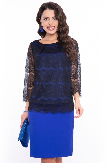 Костюм "Вечернее вдохновение" (блю) К2945