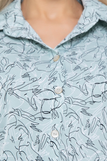 Платье "Арвен" (мята) П8355