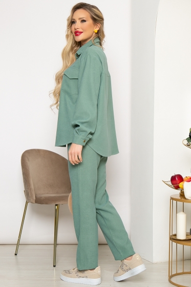 Костюм "На пульсе моды" (олива) К4393