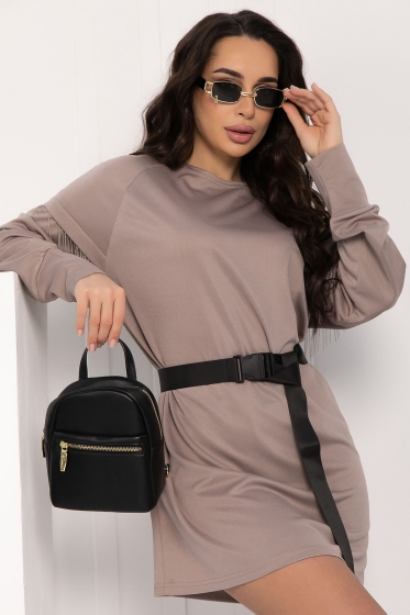 Платье Стелла (пыльная роза) П12705-5