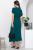 Платье "Лина" (изумруд) П6047 Платье "Лина" (изумруд) П6047
