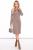 Платье "Секрет успеха" (капучино) П3085 Платье "Секрет успеха" (капучино) П3085