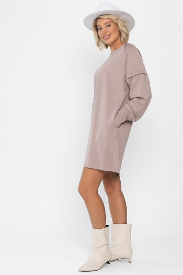 Платье Стелла (пыльная роза) П14231-5М