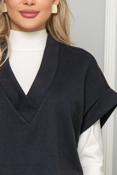 Костюм "Уютный шарм" (блю) К4936