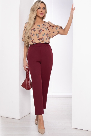 Костюм "Фрея" (беж/бордо) К8425