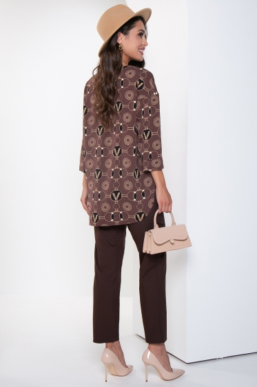 Костюм "Стильная дива" (шоколадное настроение) К2497