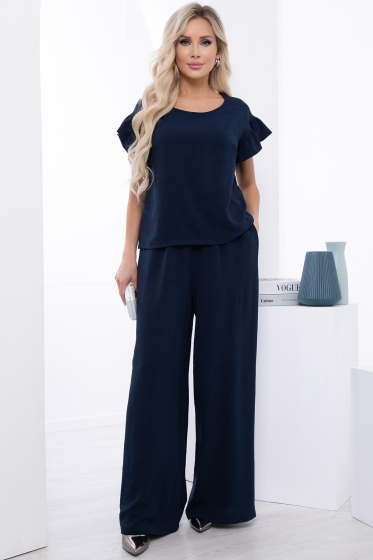 Костюм "Городской шик" (темно-синий) К7046