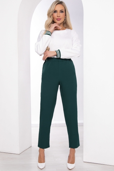 Костюм "Ханна" (белый/зеленый)