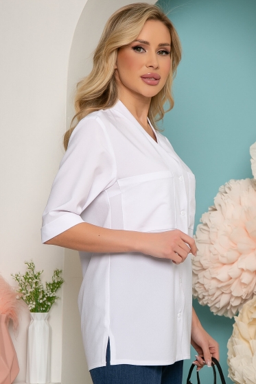 Блуза "Сюита" (вайт) Б3617