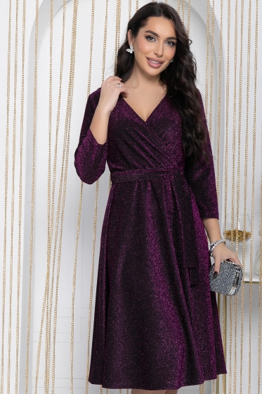 Платье Та самая (пурпурное) П12113