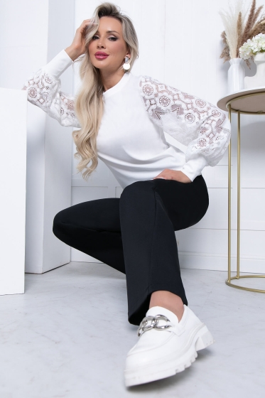 Джемпер "Арабелла" (вайт) Б7130