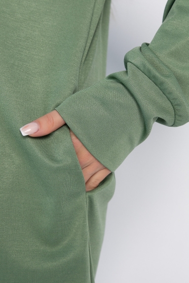 Платье Стелла (оливковое) П12706-5