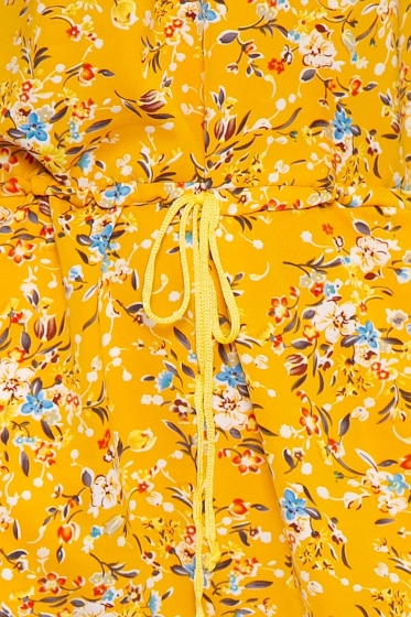 Платье "Виолетта" (горчица) П3733