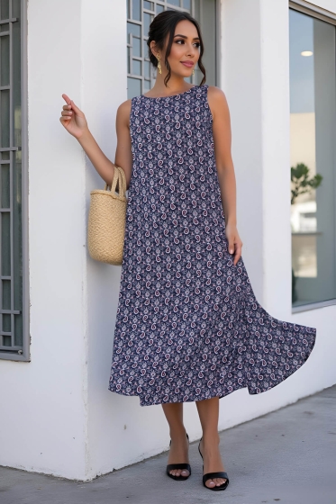 Сарафан Кампари (синий) П13994-10М