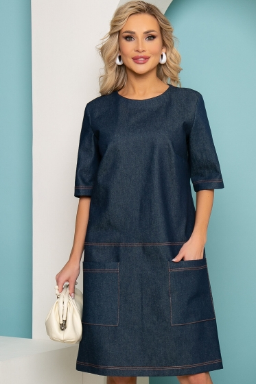 Платье "Джинсовый бум" П3517