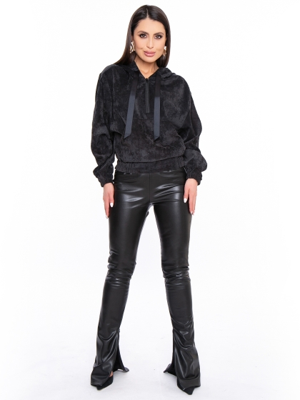 Худи "Вельвет" (блэк) Б2786