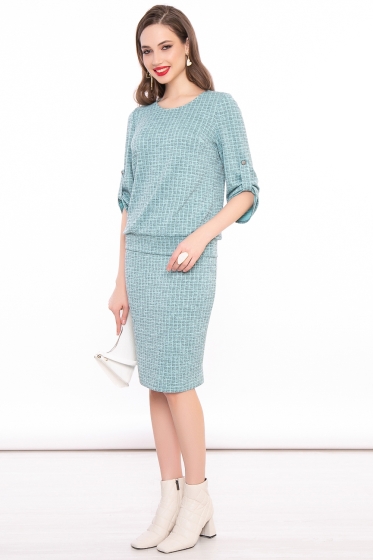 Костюм "Повседневная классика" (мята) К3023