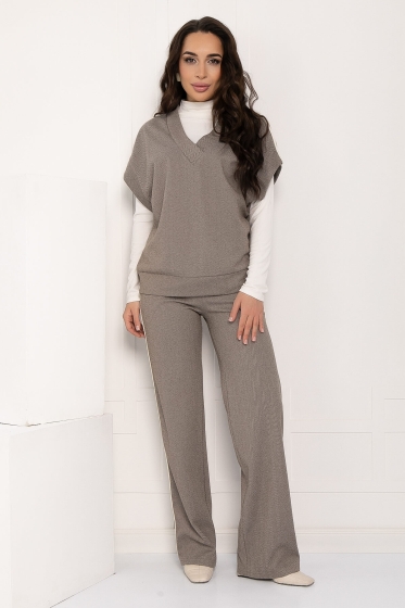 Костюм Уютный шарм (бежевый) К12786-5М