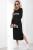Платье "Спорт шик" (черное) П8515 Платье "Спорт шик" (черное) П8515