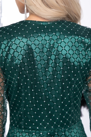 Платье "Северное сияние" (грин) П7938