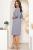 Платье "Кассандра" (светло-серое) П4336 Платье "Кассандра" (светло-серое) П4336