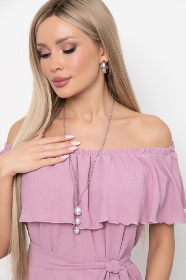 Платье "Линда" (лилас) П6713