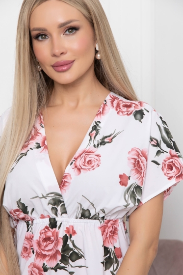 Платье "Лана" (вайт) П6095