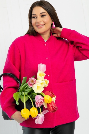 Бомбер Мой выбор (фуксия) Б12987-13М