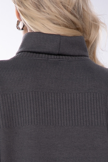 Платье "Никс" (графит) П8127