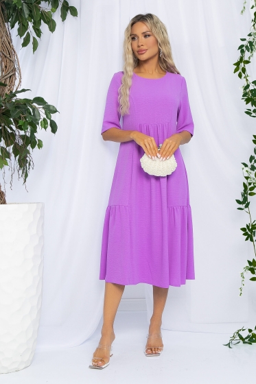 Платье Воздушный поцелуй (сирень) П13094-18М